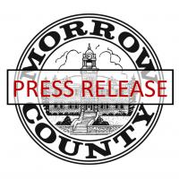 Morrow County Logo with Press Release