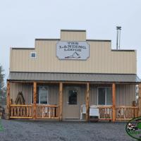 Front exterior of OHV Landing Lodge