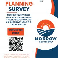 Morrow County Long Range Planning Survey Flyer