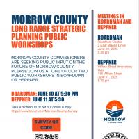 Morrow County Long Range Strategic Planning Flyer