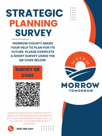 Morrow County Long Range Planning Survey Flyer