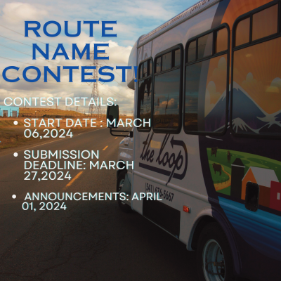 Route name contest. Help us name our routes.