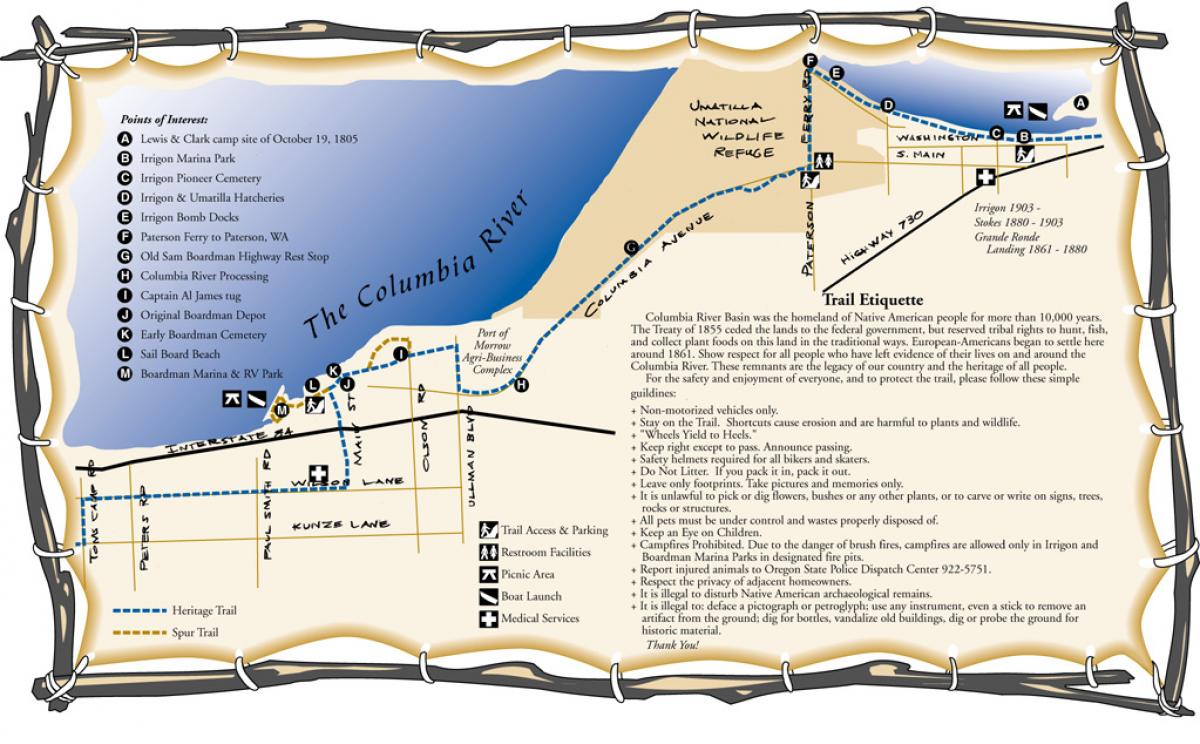 Heritage Trail Map