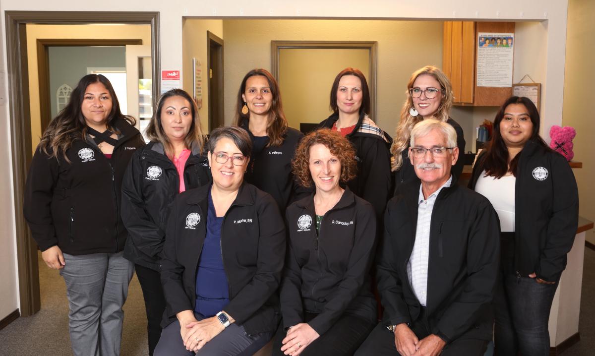 A group photo of Morrow County Public Health staff.