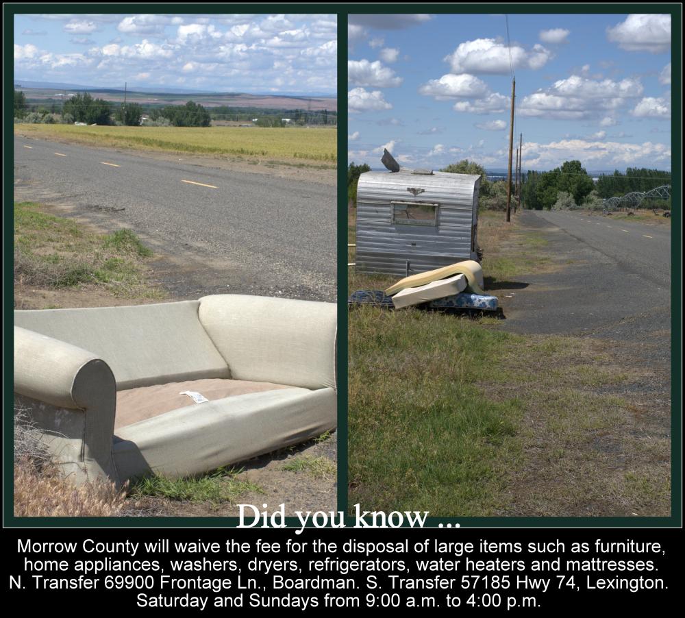 Solid Waste Management Morrow County Oregon