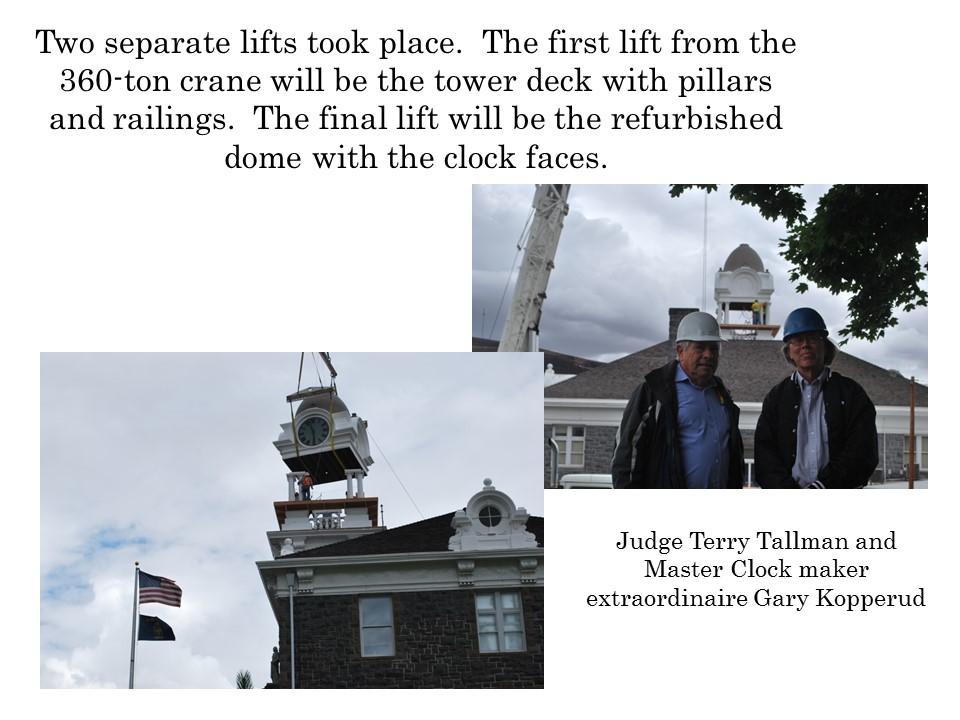Morrow County Court House clock tower Project Morrow County Oregon Morrow County Court House clock tower Project Morrow County Oregon
