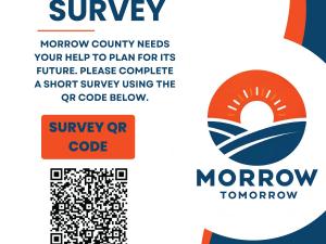 Morrow County Long Range Planning Survey Flyer